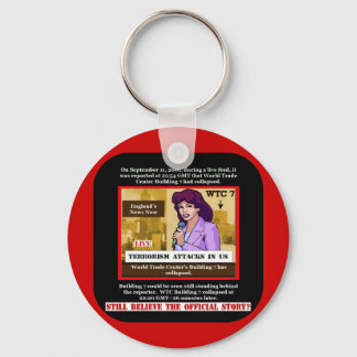 Porte-clés Bâtiment WTC 7 Porte - clé