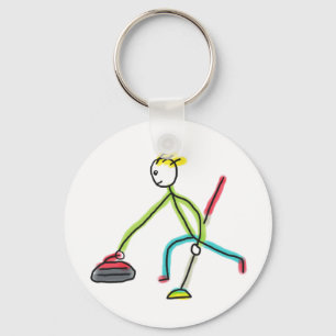 Porte-clés Bâtonnet de Curling