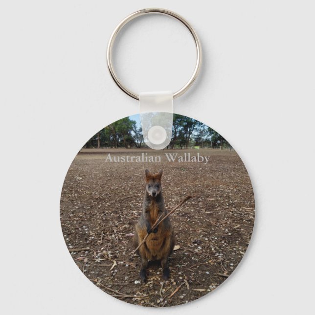 Porte-clés Bâtonnets de table Wallaby australiens, Clavier (Recto)
