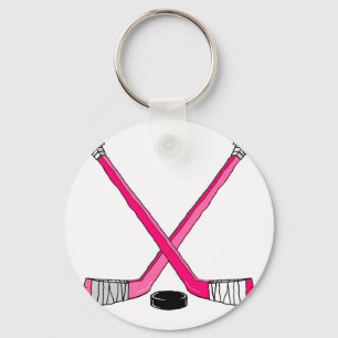 Porte-clés Bâtons de hockey