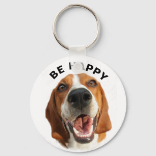 Porte-clés Be Happy Beagle 