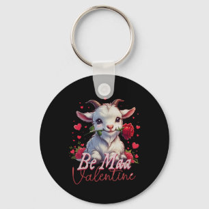 Porte-clés Be Maa Valentine Chèvre Coeur mignonne Chèvre Joye