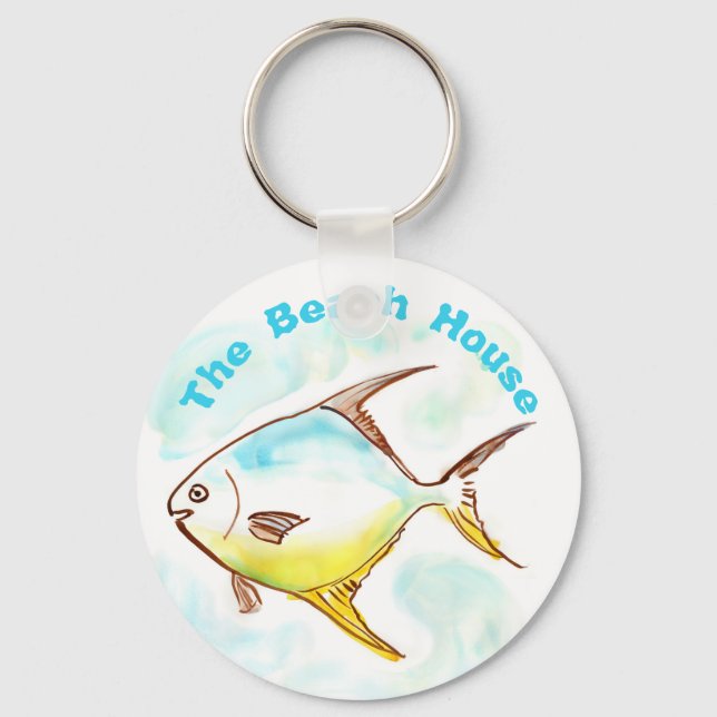 Porte-clés Beach House Pompano Porte - clé (Recto)