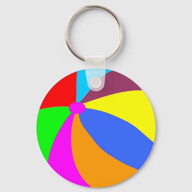 Porte-clés Beachball (Recto)