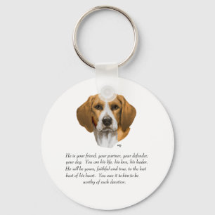 Porte-clés Beagle Keepsaké MALE