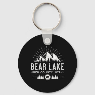 Porte-clés Bear Lake Utah - Ski de montagne Pêche Randonnée