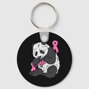 Porte-clés Bear Pink Ribbon Soutien à la sensibilisation au c