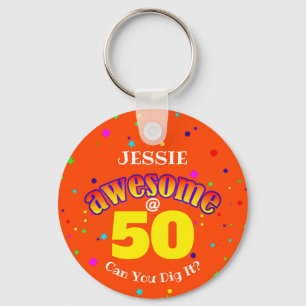 Porte-clés BEAU 50E ANNIVERSAIRE D'Orange