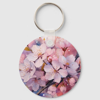 Porte-clés Beau Clavier Fleur