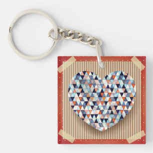 Porte-clés Beau Coeur