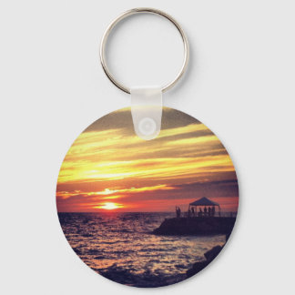 Porte-clés Beau coucher de soleil de Puerto Vallarta