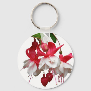 Porte-clés Beau plante fuchsia accrochant