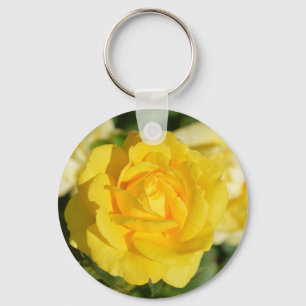 Porte-clés Beau rose jaune