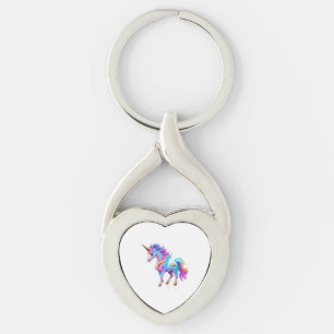 Porte-clés Beau Sticker Unicorn 1