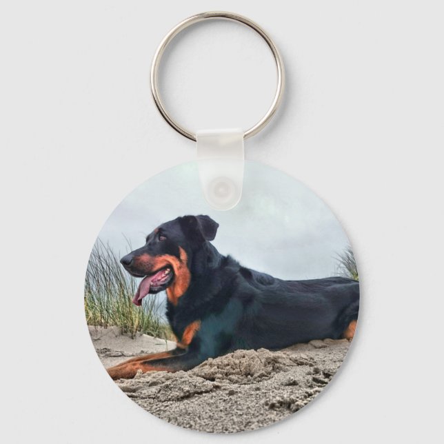 Porte-clés Beauceron (Recto)