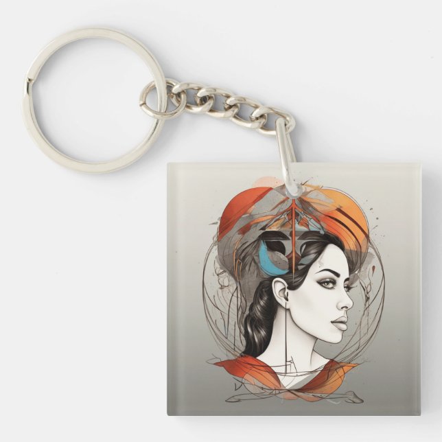 Porte-clés beauté révélée (Devant)