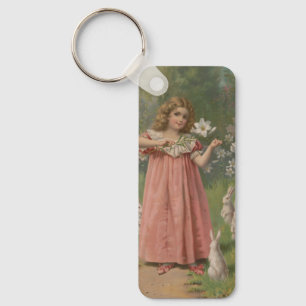 Porte-clés Beautés de Pâques, Illustration vintage, 1898