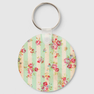 Porte-clés Beaux roses vintages et autres fleurs