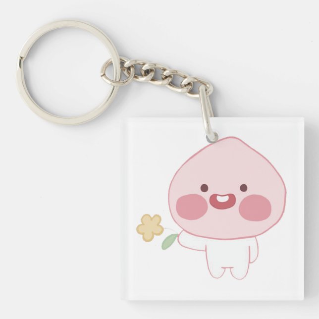 Porte-clés Bébé Apeach (Devant)