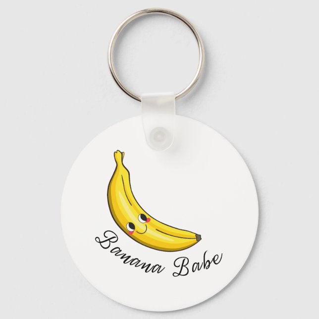Porte-clés Bébé Banane (Recto)