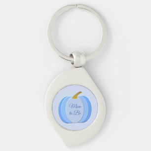 Porte-clés Bébé bleu mignon garçon Citrouille Personnalisé Ma