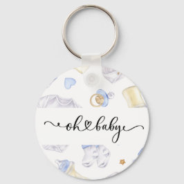 Porte-clés bébé garçon | Cadeau souvenir pour une 