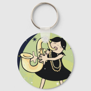 Porte-clés bébé jazz
