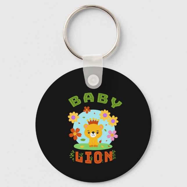 Porte-clés Bébé lion (Recto)