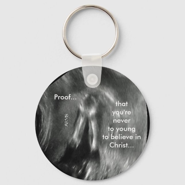 Porte-clés Bébé priant (Recto)