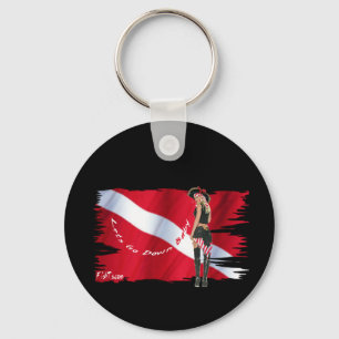 Porte-clés Bébés chauds de piqué dans le bikini