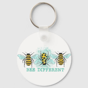Porte-clés Bee Different Bumble Bee Trio