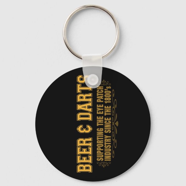 Porte-clés Beer N Darts (Recto)