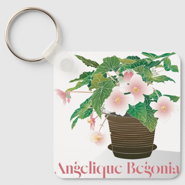 Porte-clés Begonia (Recto)