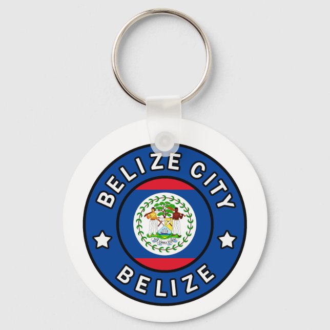 Porte-clés Belize City Belize (Recto)