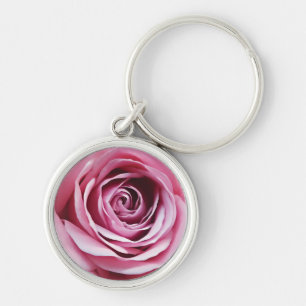 Porte-clés Belle aquarelle rose rose rose fleur