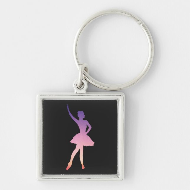 Porte-clés Belle ballerine pour ballet girL (Devant)