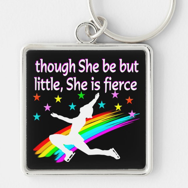 PORTE-CLÉS BELLE CONCEPTION DE PISTE EN FIGURE (Devant)