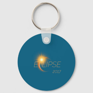 Porte-clés Belle éclipse solaire Graphique 2017