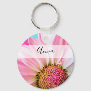Porte-clés Belle Fleur rose Gros plan Photo