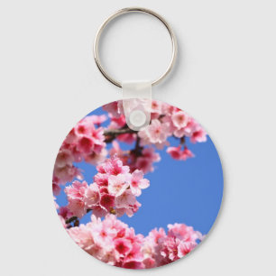 Porte-clés Belle floraison de cerisiers de printemps