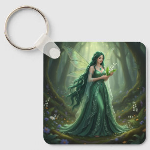 Porte-clés Belle May Emerald Fairy