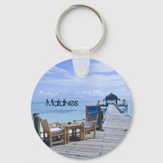 Porte-clés Belle Porte - clé de plage aux Maldives