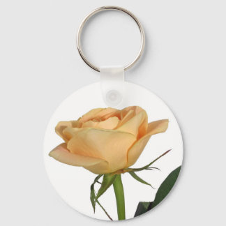 Porte-clés Belle rose jaune
