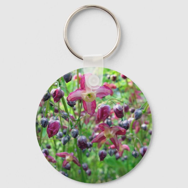 Porte-clés Belles ailes de fée Fleurs & Buds Printemps Photo (Recto)