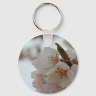 Porte-clés Belles fleurs de cerisier japonaises de Sakura