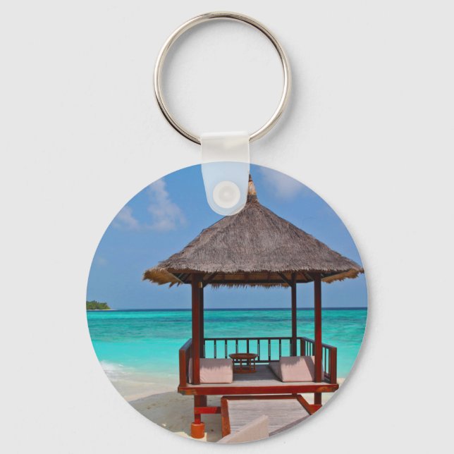 Porte-clés Belles îles Maldives (Recto)