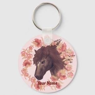 Porte-clés Bellflower Chestnut Horse 
