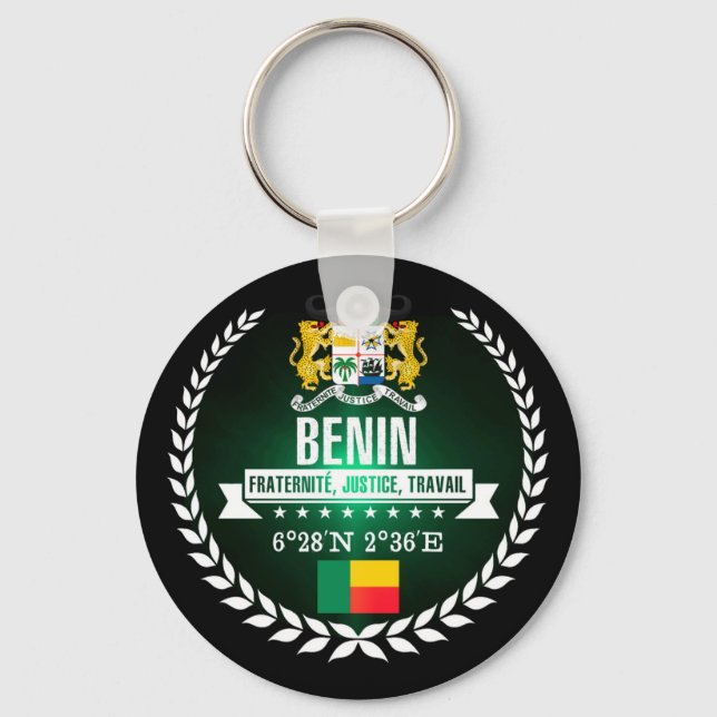 Porte-clés Bénin (Recto)