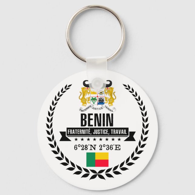 Porte-clés Bénin (Recto)