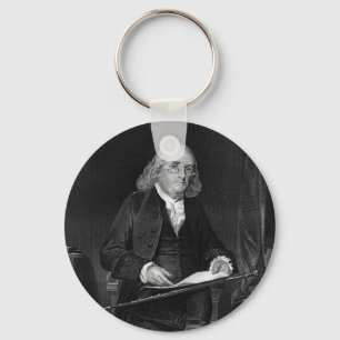 Porte-clés Benjamin Franklin